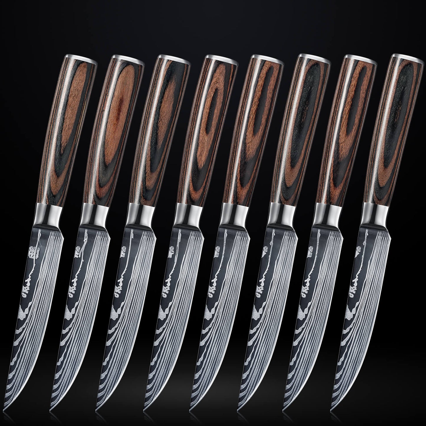 Musashi High-Carbon Steel Steak Knife Set