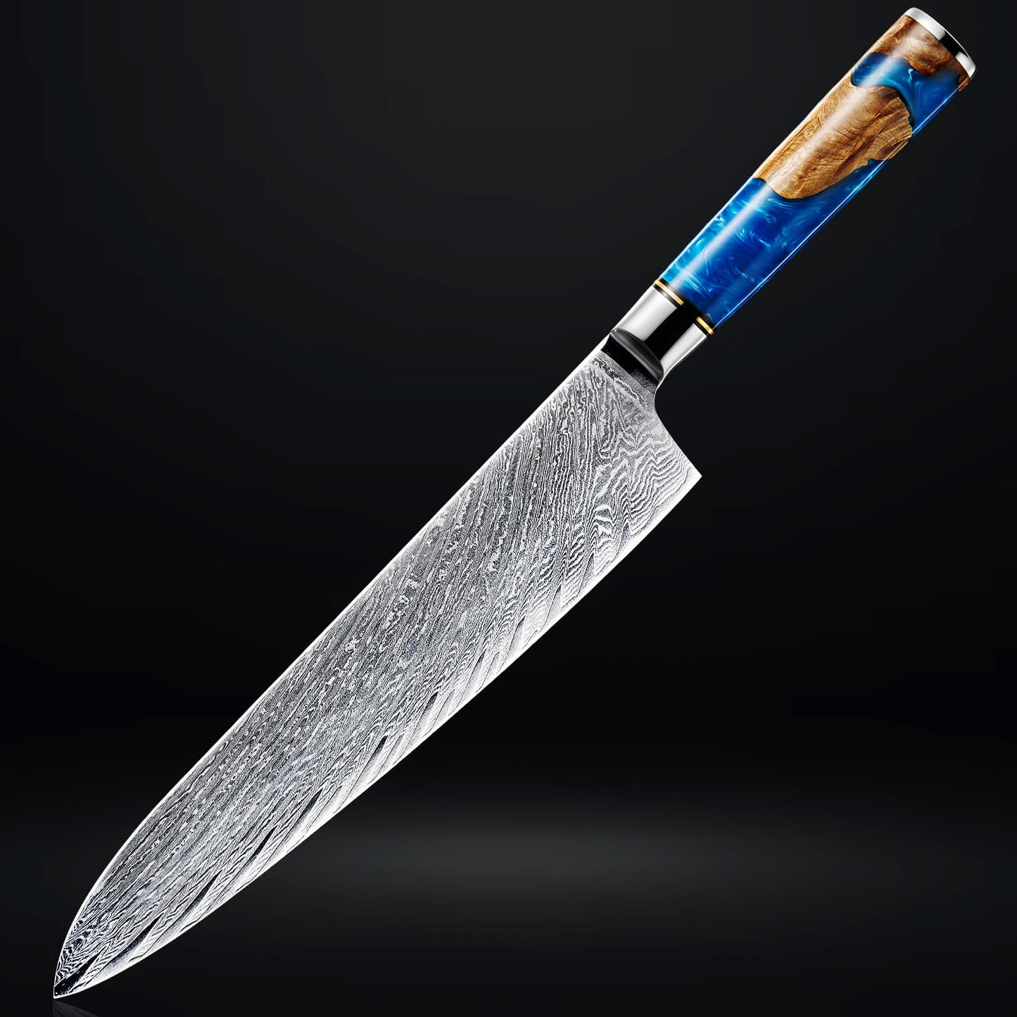 Aokami 7-Piece Damascus Steel Knife Set