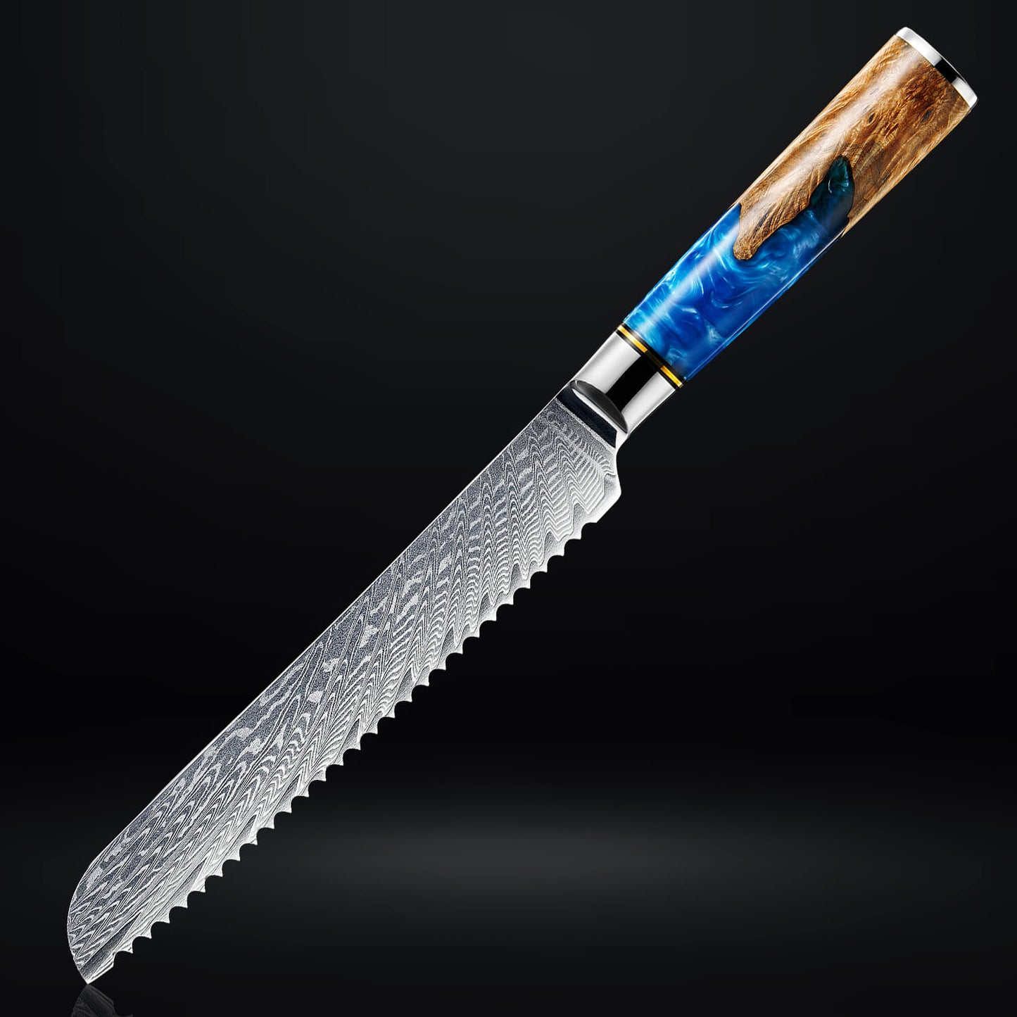 Aokami 7-Piece Damascus Steel Knife Set