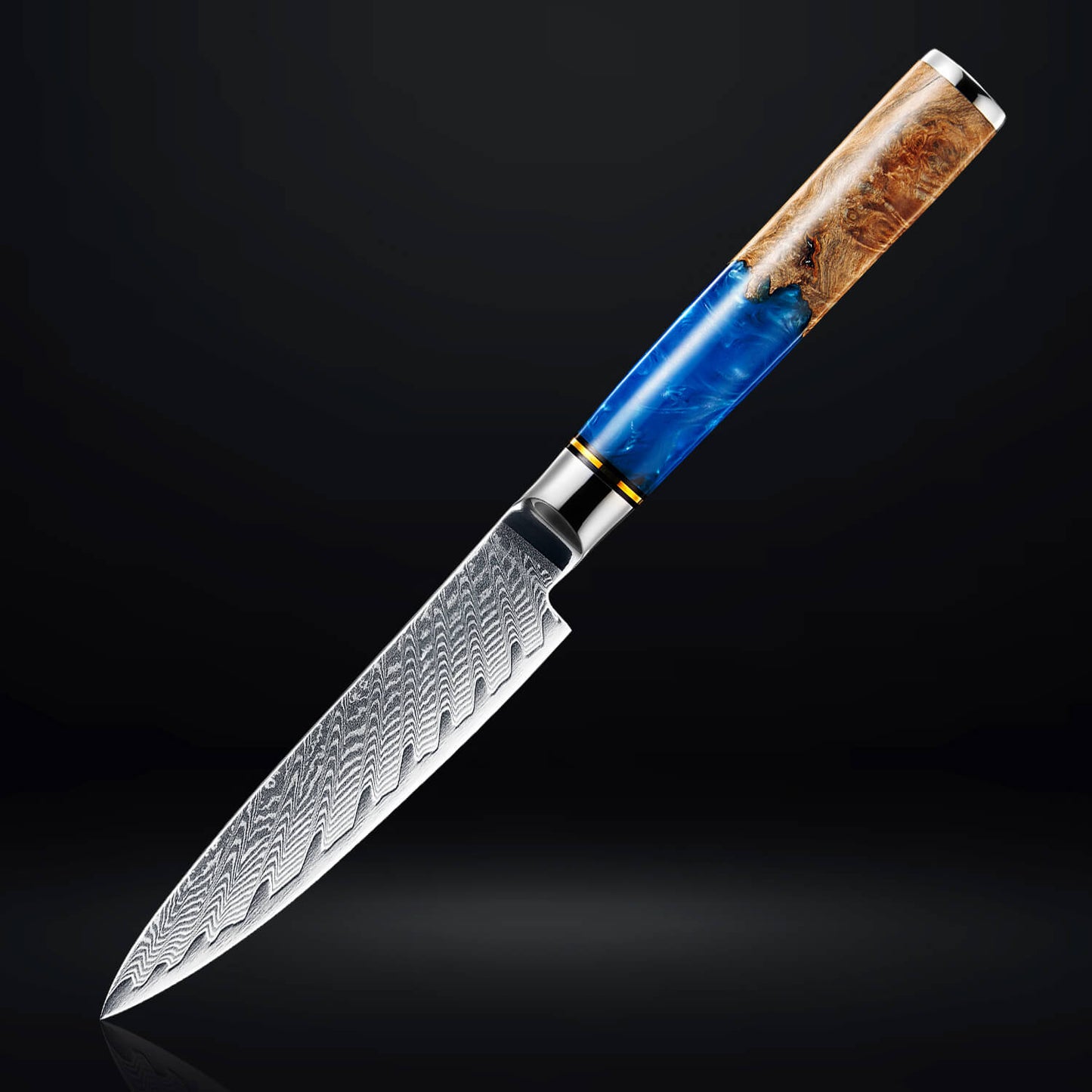 Aokami 7-Piece Damascus Steel Knife Set