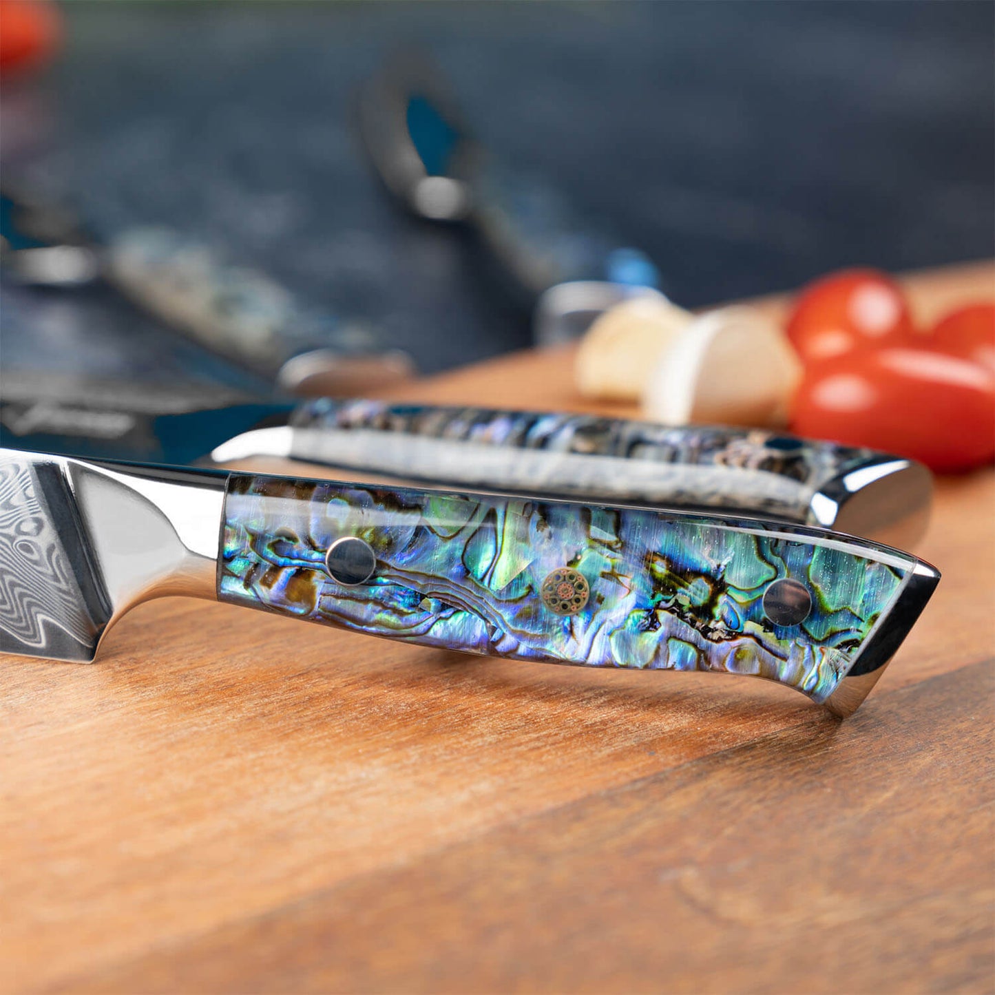 Kira 3.5" Damascus Steel Paring Knife