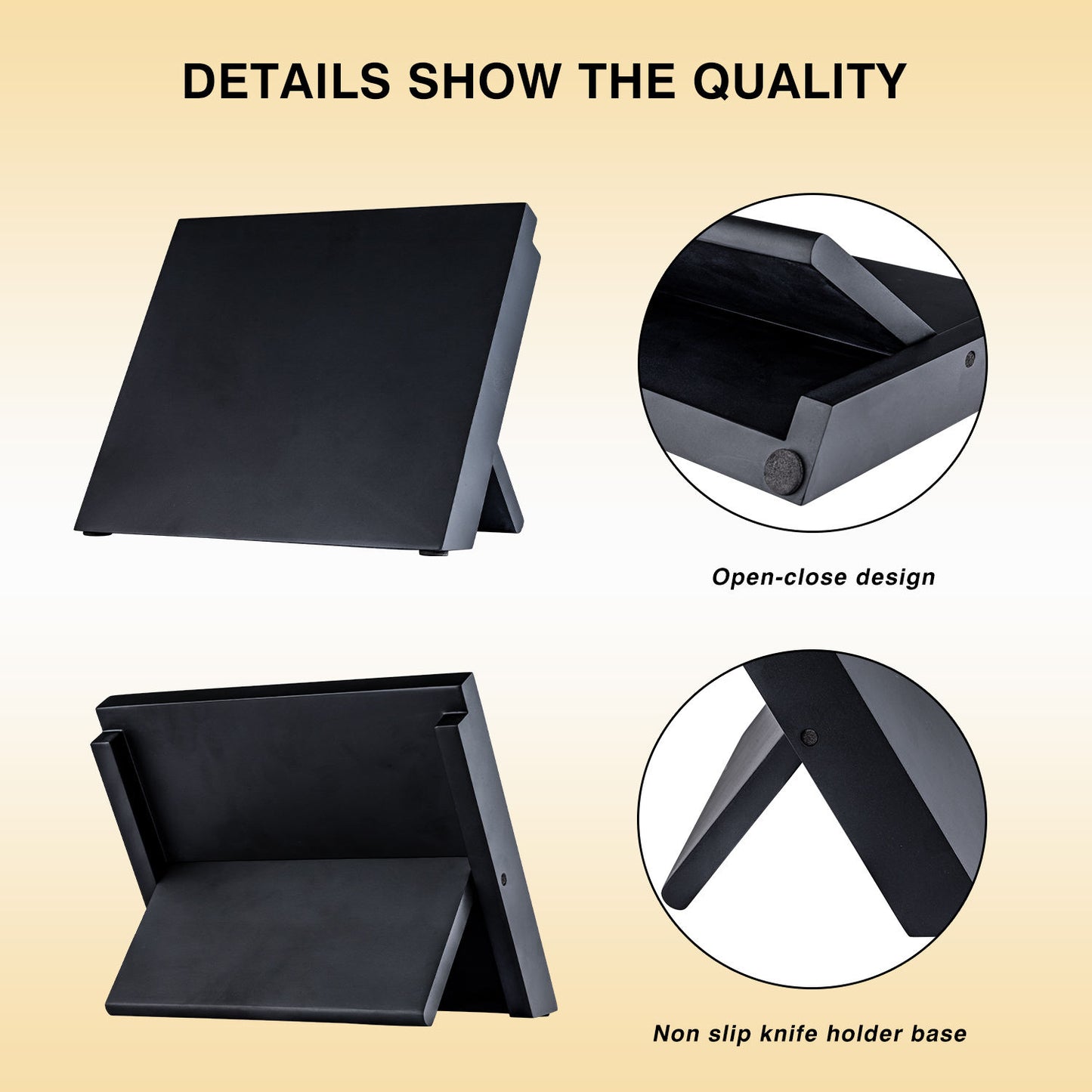 Universal Magnetic Knife Block Storage