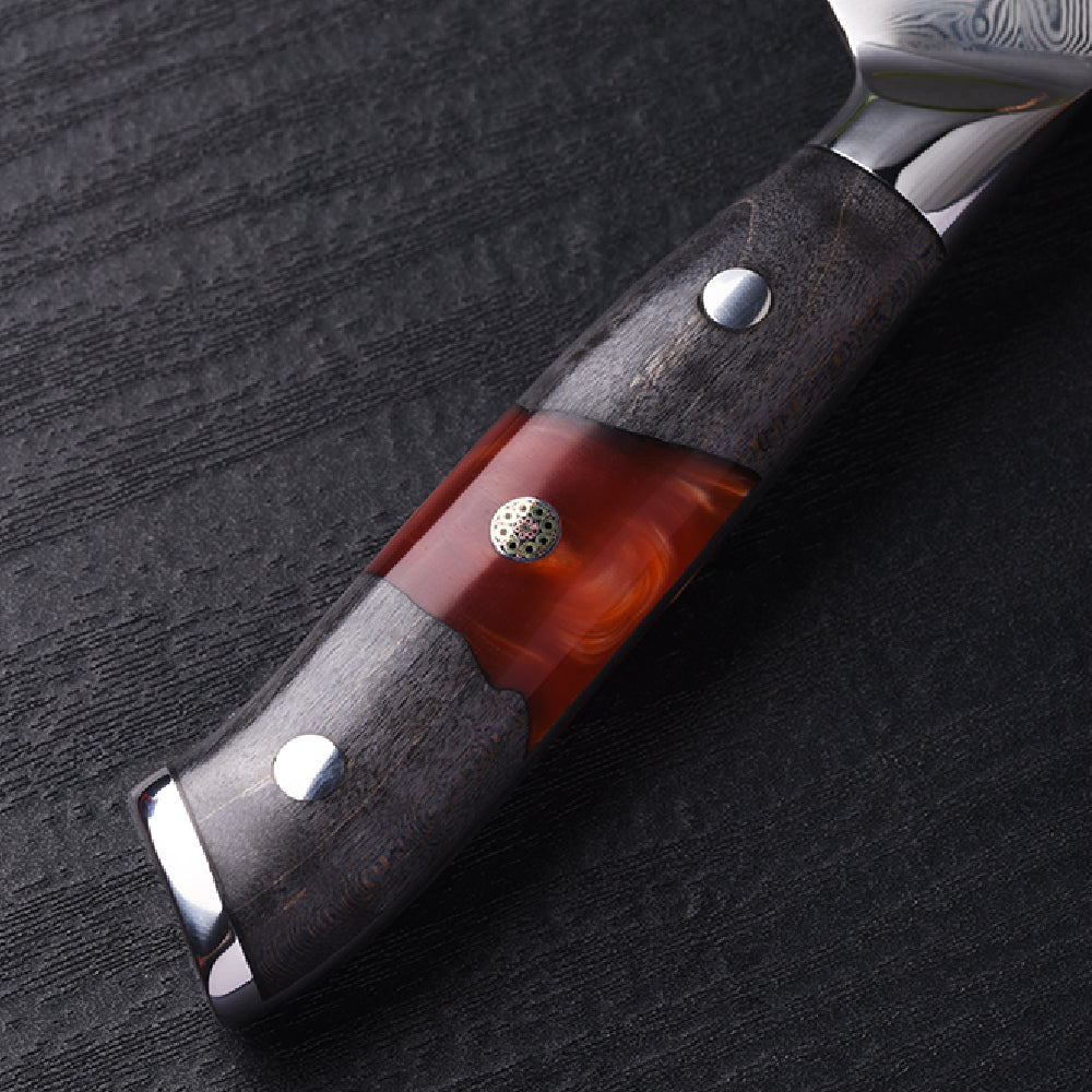 Kazan 4-Piece Damacus Steel Steak Knife Set