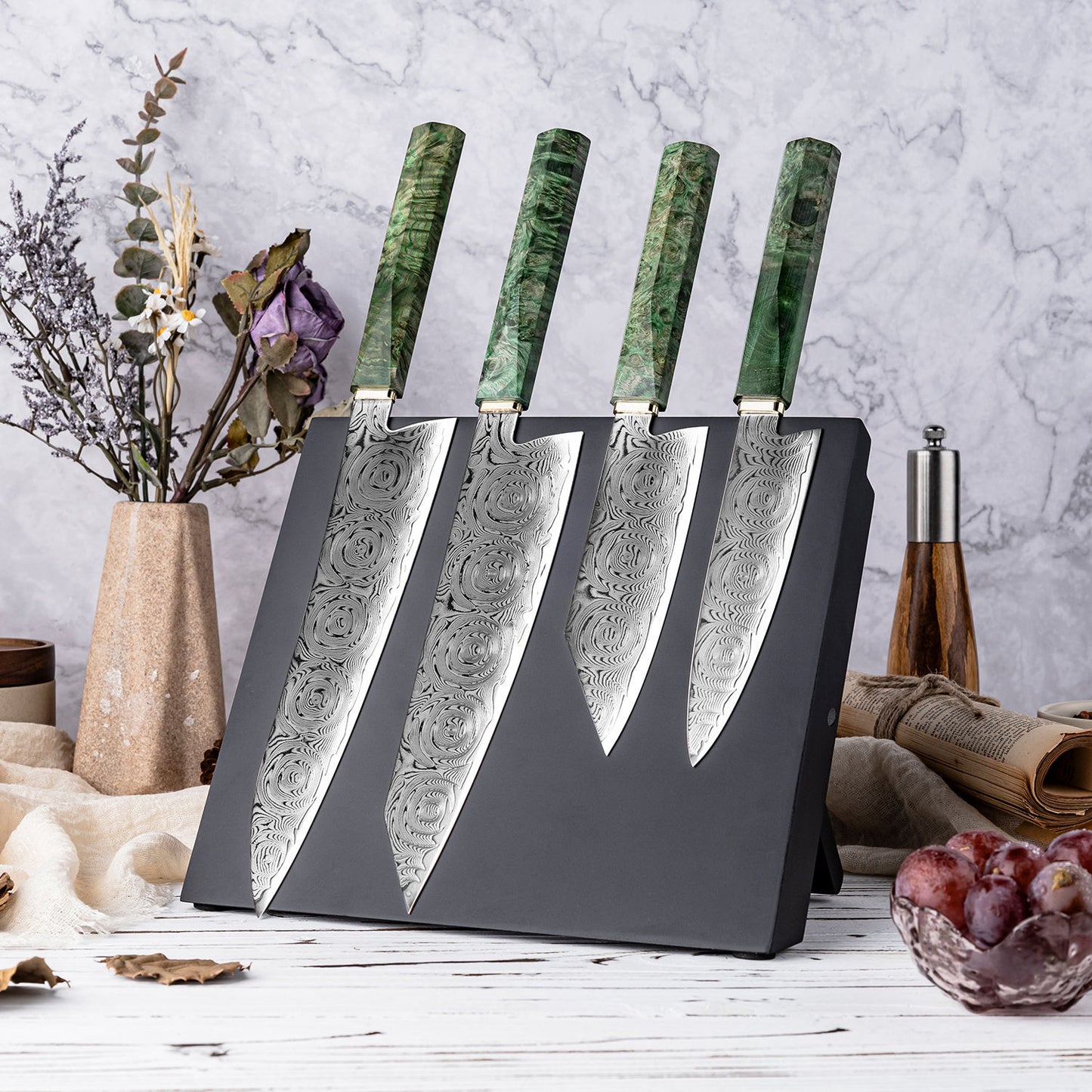 Universal Magnetic Knife Block Storage