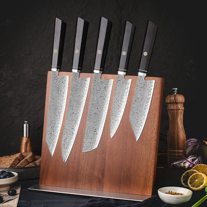 Hikari 5-Piece Damascus Steel Knife Set