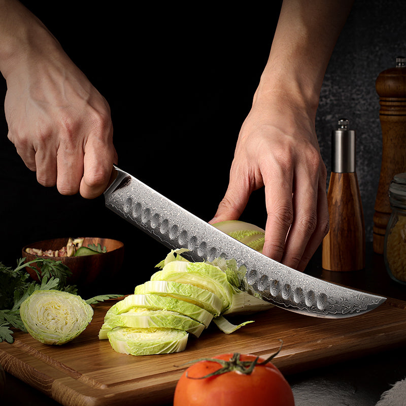 Kuro no Nazo 11-Piece Damascus Steel Knife Set