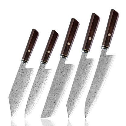 Hikari 5-Piece Damascus Steel Knife Set