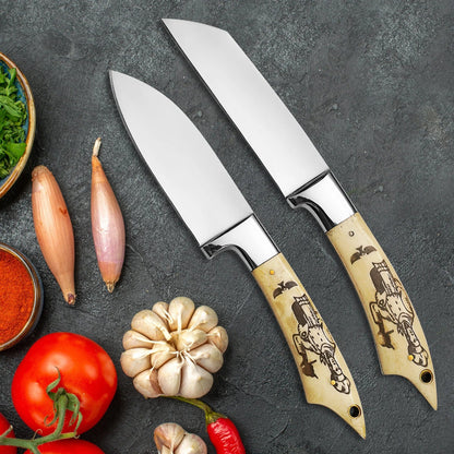 The Chef 7-Piece J2 Steel Knife Set