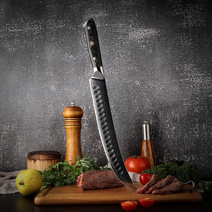 Kuro no Nazo 11-Piece Damascus Steel Knife Set