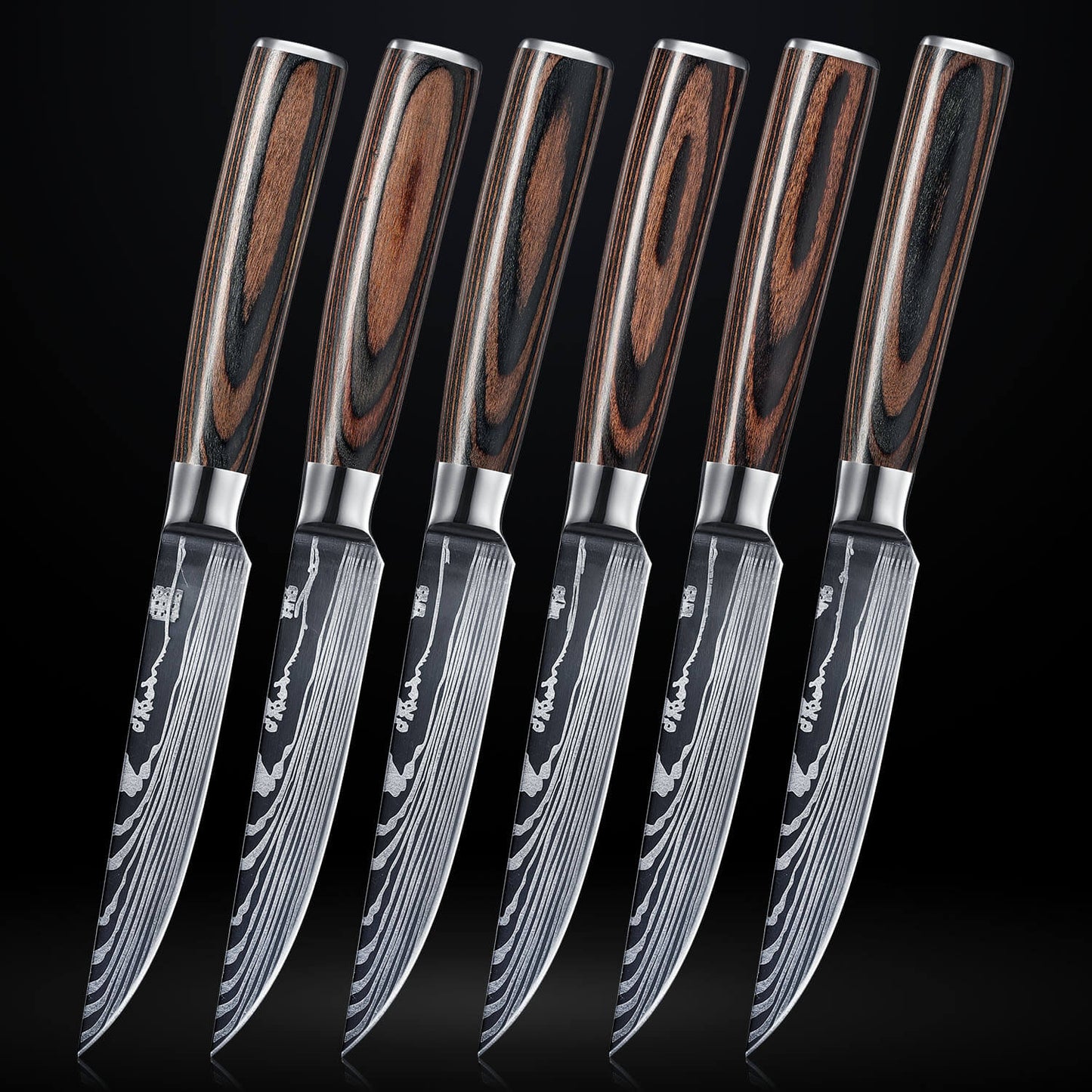 Musashi High-Carbon Steel Steak Knife Set