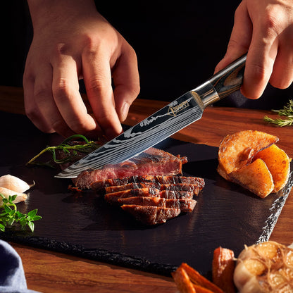 Musashi High-Carbon Steel Steak Knife Set