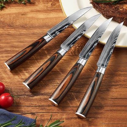 Musashi High-Carbon Steel Steak Knife Set