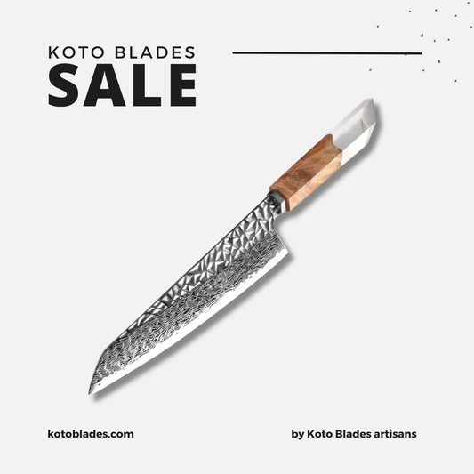 Koto Blades Kiyo Damascus Steel Knife