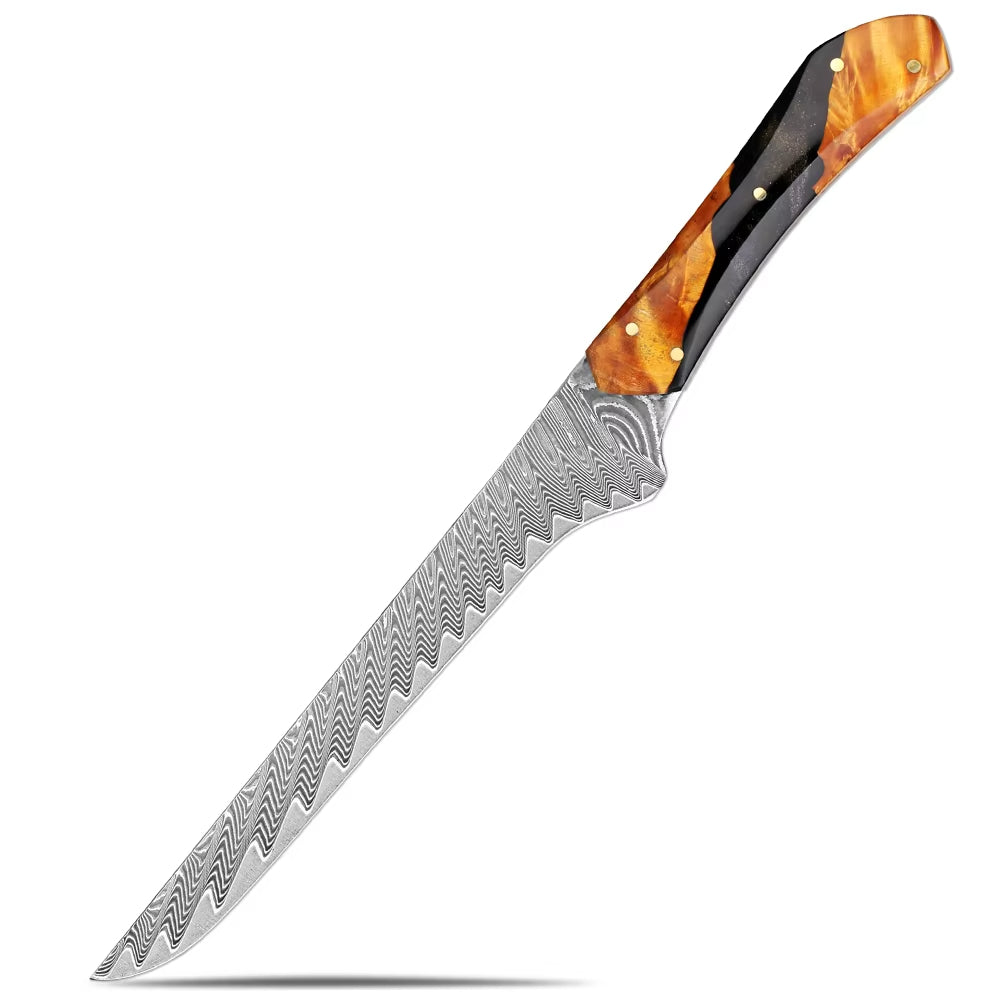 Kensei 6-Piece Damascus Steel Knife Set