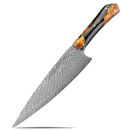 Kensei 6-Piece Damascus Steel Knife Set