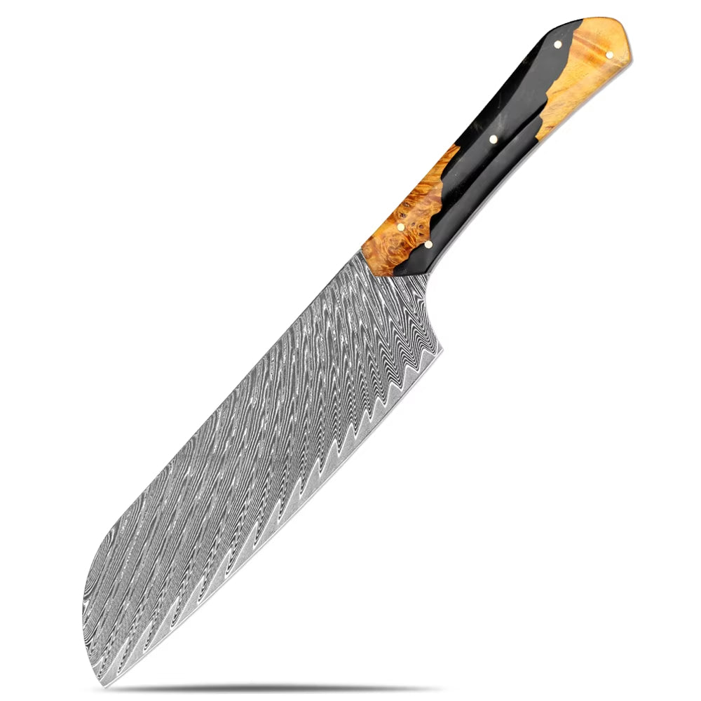 Kensei 6-Piece Damascus Steel Knife Set