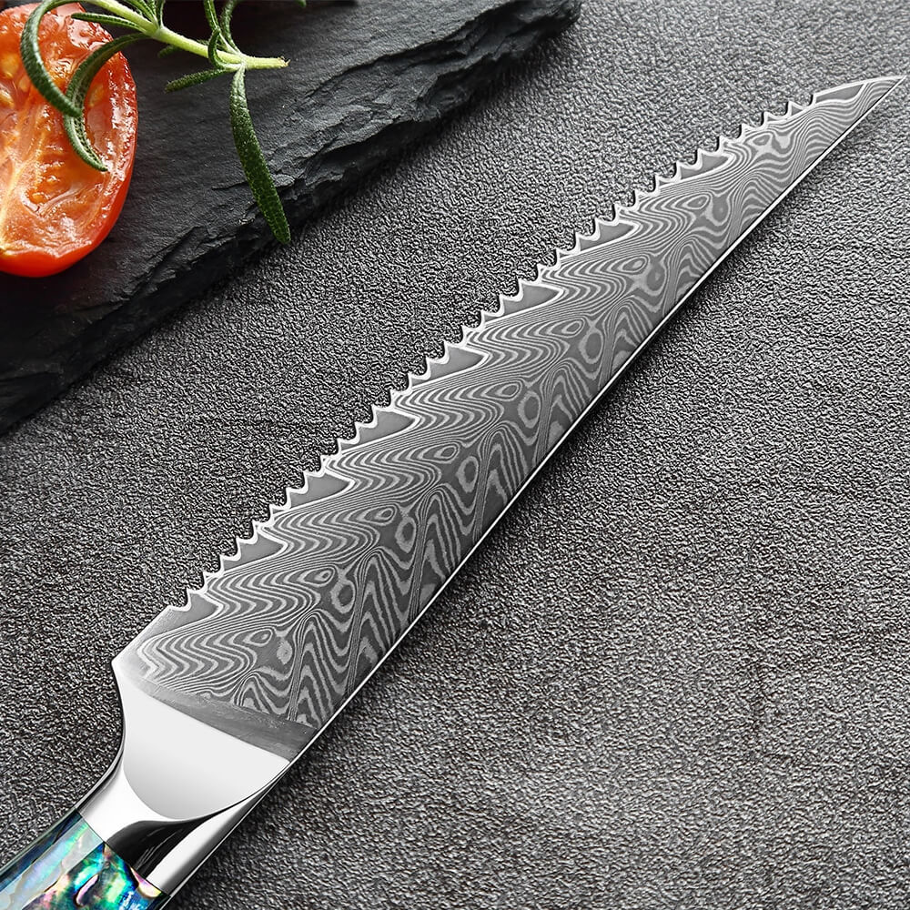 Kira 4-Piece Damascus Steel Steak Knife Set