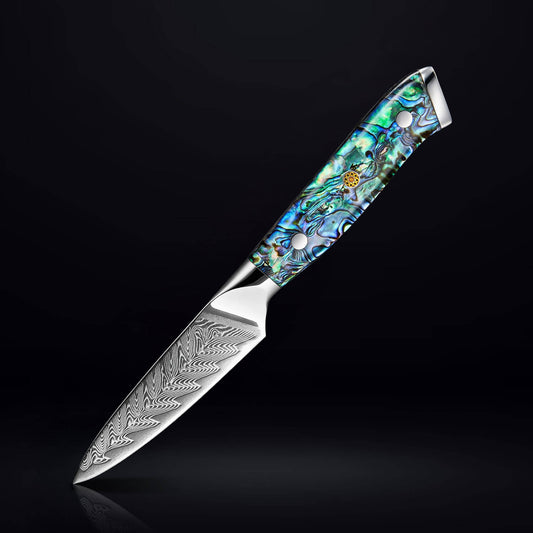 Kira 3.5" Damascus Steel Paring Knife