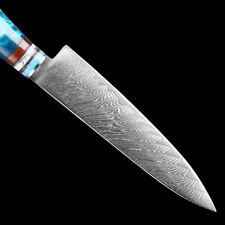 Seikai 5" Damascus Steel Utility Knife