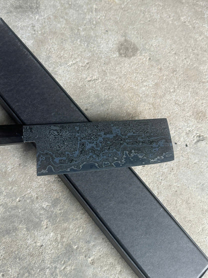 Tetsu 7" Premium Carbon Damascus Nakiri Knife